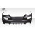 2010-2013 Porsche Panamera Duraflex Aiming Rear Bumper - 1 Piece - image 6