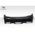 2012-2014 Mercedes C63 W204 4DR Sedan Black Series Look Rear Bumper - 1 Piece (S) - image 6