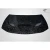 2015-2023 Dodge Charger AeroForge Dritech Hellcat Look Hood - 1 Piece - image 2