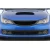 2008-2011 Subaru Impreza / WRX STI Ghost Front Grille - 1 Piece - image 1