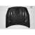 2009-2016 Nissan GT-R R35 AeroForge GT2 Hood - 1 Piece - image 6