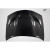 2015-2023 Dodge Charger Geo6ix Dritech Hellcat Look Hood - 1 Piece - image 6