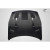 2009-2016 Nissan GT-R R35 Geo6ix GT2 Hood - 1 Piece (S) - image 5