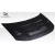 2012-2015 Honda Civic 4DR Kina Hood - 1 Piece - image 10