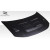 2012-2015 Honda Civic 4DR Kina Hood - 1 Piece - image 5