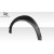 2001-2006 BMW 3 Series Duraflex M Look Front Fender Flares - 2 Piece - image 5