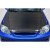 1999-2000 Honda Civic Geo6ix Dritech OEM Look Hood - 1 Piece - image 1