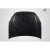 1999-2000 Honda Civic Carbon Creations AeroForge Dritech OEM Look Hood - 1 Piece - image 5