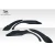 2012-2018 Mercedes CLS Class W218 Vector Wide Body Rear Fender Flare Add Ons - 4 Pieces - image 16