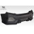 2012-2015 Honda Civic 4DR FK8 Type R Look Rear Bumper - 1 Piece - image 4