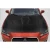 2008-2017 Mitsubishi Evolution GT Concept Carbon Fiber Hood - image 1