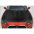 2008-2017 Mitsubishi Lancer / Lancer Evolution 10 Lancer Geo6ix Dritech GT Concept Hood - 1 Piece - image 5