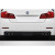 2011-2016 BMW 5 Series F10 4DR Carbon Creations Wave Rear Diffuser - 1 Piece - image 1