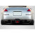 2003-2008 Nissan 350Z Z33 F1 Rear Diffuser - 5 Piece ( fits G35 2DR / G37 2DR / 370Z ) (S) - image 1