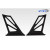 Universal Tall 19" VRX Wing Stands - 4 Piece ( Includes bottom mounting bracket ) - image 3