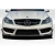 2012-2014 Mercedes C63 W204 Black Series Look Front Bumper - 1 Piece - image 1