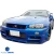 Carbon Fiber JU GTR Wing Riser Stands > Nissan Skyline (R34) GTS 1999-2002 - image 6