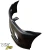 FRP TRDE Neo Type-A Front Bumper Splitter Combo > Lexus IS300 SXE10 2000-2005 - image 11