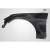 2022-2025 Toyota GR86 / Subaru BRZ Vortex Front Fenders - 2 Pieces - image 4