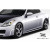2008-2015 Infiniti G Coupe G37 Q60 2DR Duraflex Elite Body Kit - 4 Piece - image 3