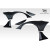 2020-2025 Toyota Supra A90 Duraflex Goblin Rear Fender Flares - 4 Pieces (+110MM) - image 3