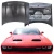 Steel SRT Redeye Style Hood > Dodge Challenger 2008-2023 - image 1