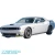 Steel SRT Hellcat 3-Scoop Hood > Dodge Challenger 2008-2023 - image 2