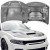 Steel SRT Redeye Style Hood > Dodge Charger 2015-2023 - image 1
