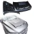 Steel GT500 Style Hood W/ Air Vent Scoop Hood > Ford F150 2015-2020 - image 6