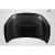 2016-2021 Honda Civic Type R Look Hood - 1 Piece - image 5