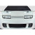 1990-1996 Nissan 300ZX Z32 Hyper Flow Front Grille - 1 Piece - image 1