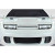 1990-1996 Nissan 300ZX Z32 Duraflex Hyper Flow Front Grille - 1 Piece - image 1