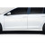 2015-2021 Volkswagen Golf / GTI Duraflex Silk Side Skirt Rocker Panels - 2 Pieces - image 1