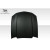 2010-2012 Ford Mustang Duraflex 3" Cowl Hood - 1 Piece - image 4