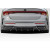 2021-2024 Kia K5 Duraflex Forge Rear Diffuser - 3 Pieces - image 1
