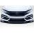 2017-2021 Honda Civic Si / HB Parvin Front Lip Spoiler Air Dam - 1 Piece - image 1