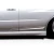 2002-2007 Subaru Impreza WRX STI 4DR Reva Rear Door Canards - 4 Pieces - image 1