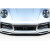 2020-2022 Porsche Carrera 911 992 Taveran Front Lip Add on Spoilers - 2 Pieces - image 1