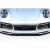 2020-2022 Porsche Carrera 911 992 Taveran Front Lip Add on Spoilers - 2 Pieces - image 1