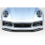 2020-2022 Porsche Carrera 911 992 Duraflex Taveran Front Lip Spoiler Air Dam - 2 Pieces - image 1