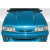 1987-1993 Ford Mustang Duraflex 4 Inch Cowl Hood - 1 Piece - image 1