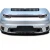 2020-2024 Porsche 911 Taveran Carbon Fiber Rear Lip - image 1