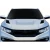 2016-2021 Honda Civic Shingo Hood - 1 Piece - image 1