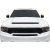 2011-2026 Dodge Durango Demon Look Hood - image 1