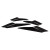 2022-2025 Toyota GR86 / Subaru BRZ GT Competition Front Bumper Canards - 4 Pieces - image 2