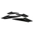 2022-2025 Toyota GR86 / Subaru BRZ GT Competition Front Bumper Canards - 4 Pieces - image 2
