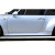 1995-1998 Porsche 911 Turbo 993 GT2 Look Side Skirt Rocker Panels - 2 Pieces - image 1
