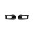 1988-1993 Porsche 911 964 Sickle Front Bumper Air Duct - 2 Pieces ( replaces oem fog lights ) - image 3