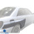 FRP CSPE Wide Body Fenders Set 7pc > Subaru Impreza WRX 2004-2005 > 4dr Sedan - image 20