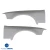 FRP FIT Wide Body Fender Flares (front) > BMW 318i, 323i, 325i, 328i (E36) 1992-1998 > 4dr - image 6